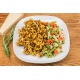 kant en klare maaltijd macaroni Bolognese en Italiaanse groenten