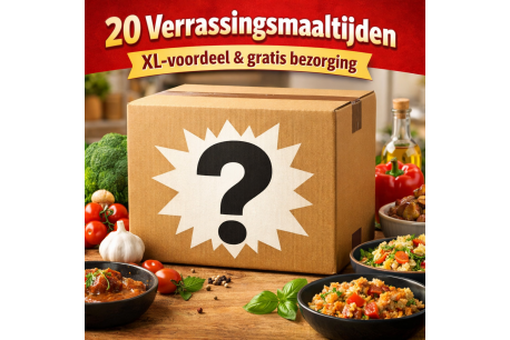 20 Verrassingsmaaltijden – XL-voordeel & gratis bezorging