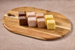 Bouwsteentjes gebak | 8 stuks