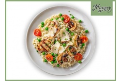 Mama's Romige risotto met kip en boschampignon
