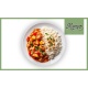 Mama's Kip madras met rode rijst en groenten