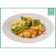 Natriumarme kip naar oma’s recept met sperzieboontjes, zilveruitjes en aardappelpuree